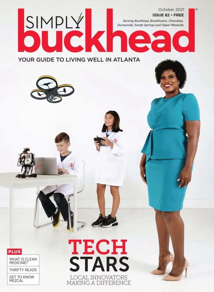 Cover of Simply Buckhead – Tech Stars Local Innovators Making a Difference